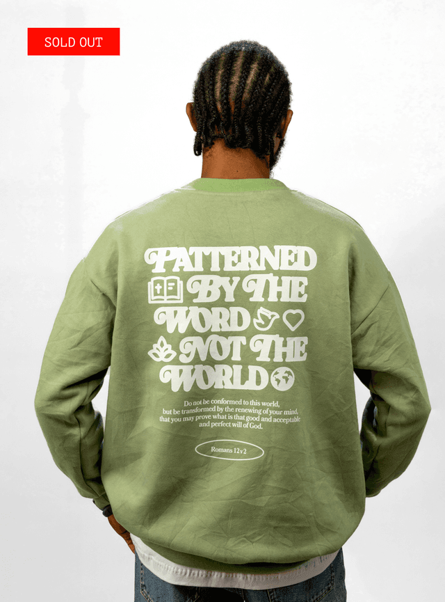 Patterned By The Word, Green Sweatshirt (1).png